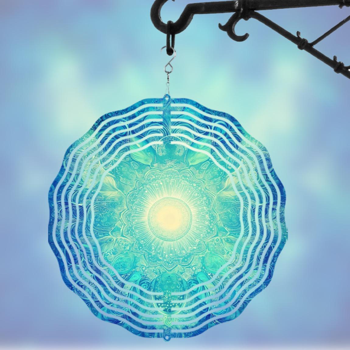 360 Degree Swivel Hook Metal Wind Chime 25.4cm for Garden Decor No Electricity Needed Spring Summer Hanging Art 01A
360 Degree Swivel Hook Metal Wind Chime 25.4cm for Garden Decor No Electricity Needed Spring Summer Hanging Art 01A