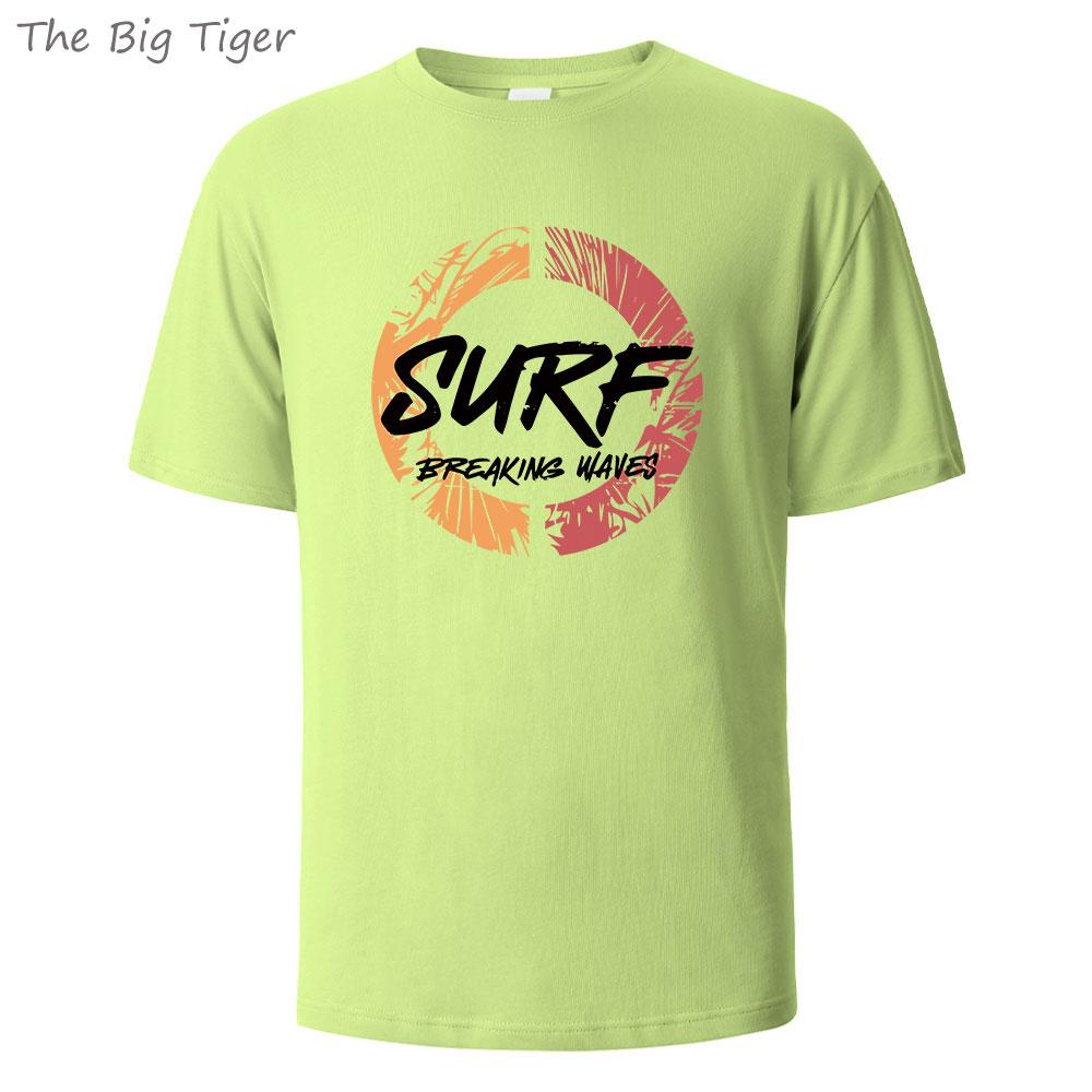 Surf Summer Printing Classic Cotton Tee Simple Round Neck Design Breathable Fabric Unisex Short Sleeve Top Men TShirt L
Surf Summer Printing Classic Cotton Tee Simple Round Neck Design Breathable Fabric Unisex Short Sleeve Top Men TShirt L