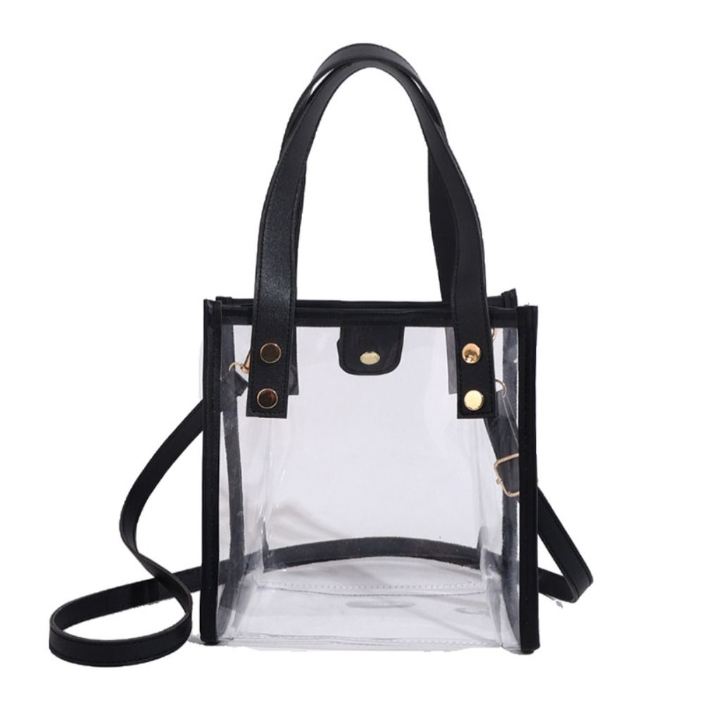 Jelly Bag PVC Transparent Bag Storage Bag Crossbody Bag Travel Women Handbag Beach чорний
Jelly Bag PVC Transparent Bag Storage Bag Crossbody Bag Travel Women Handbag Beach чорний