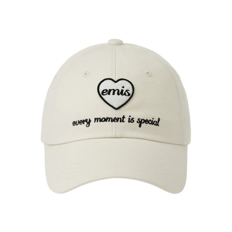 EMIS HEART Crest BALL CAP-CREAM CREAM
EMIS HEART Crest BALL CAP-CREAM CREAM