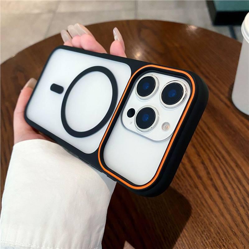 Phantom Color Block Magnetic Anti-Drop Case for iPhone 16 Pro Max/17 with Matte Skin Feel for Large Windows iPhone 17 чорний
Phantom Color Block Magnetic Anti-Drop Case for iPhone 16 Pro Max/17 with Matte Skin Feel for Large Windows iPhone 17 чорний