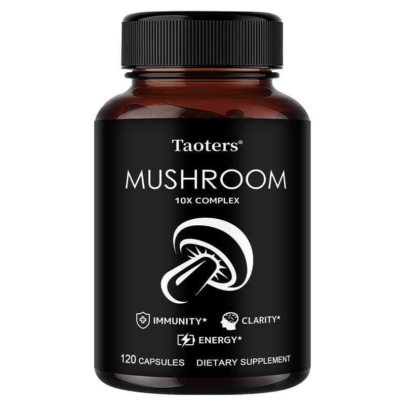 Taoters Black Fungus Extract Turkey Tail Extract Dietary Supplement Improves Focus 120 Capsules 120 capsules
Taoters Black Fungus Extract Turkey Tail Extract Dietary Supplement Improves Focus 120 Capsules 120 capsules