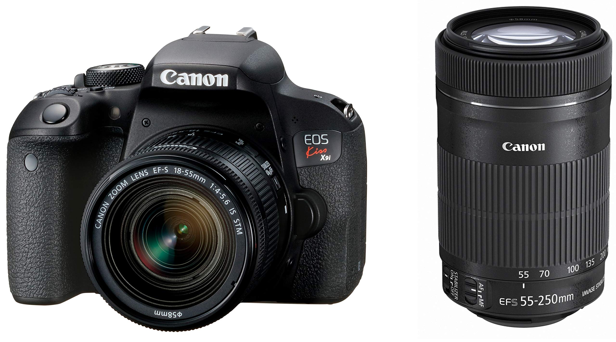Цифрова дзеркальна фотокамера Canon EOS Kiss X9i Комплект подвійного зуму EOSKISSX9I-WKIT
Цифрова дзеркальна фотокамера Canon EOS Kiss X9i Комплект подвійного зуму EOSKISSX9I-WKIT
