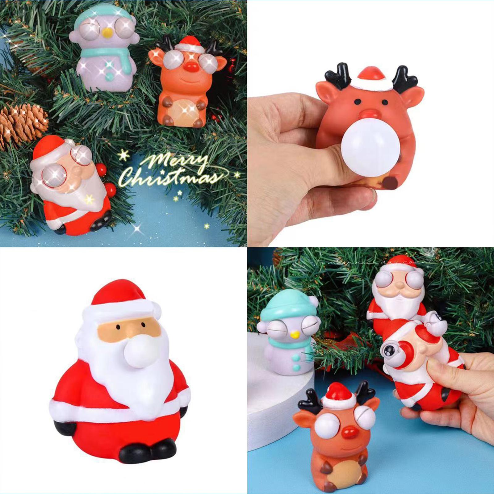 Рождественские игрушки Fidgets Squeeze Santa/Snowman Blow Bubble Игрушка для снятия стресса Puff Practition Rhythm Requise для взрослых СДВГ Терапия B
Рождественские игрушки Fidgets Squeeze Santa/Snowman Blow Bubble Игрушка для снятия стресса Puff Practition Rhythm Requise для взрослых СДВГ Терапия B
