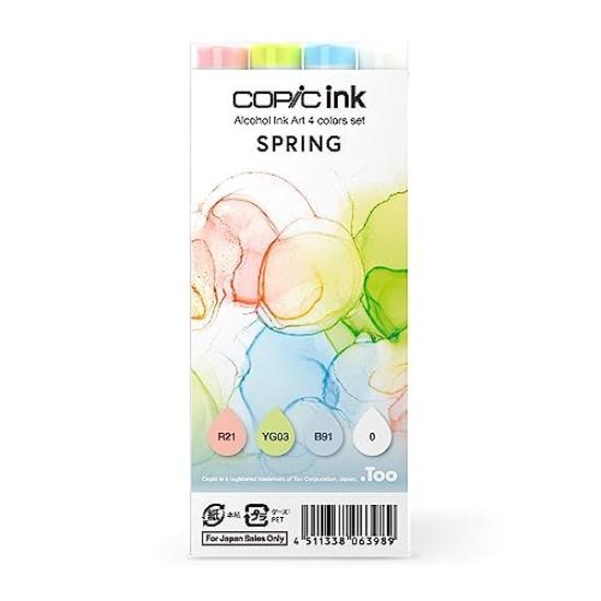 Copic Ink Alcohol Ink Art Set of 4 Spring Resin Colorants
Copic Ink Alcohol Ink Art Set of 4 Spring Resin Colorants