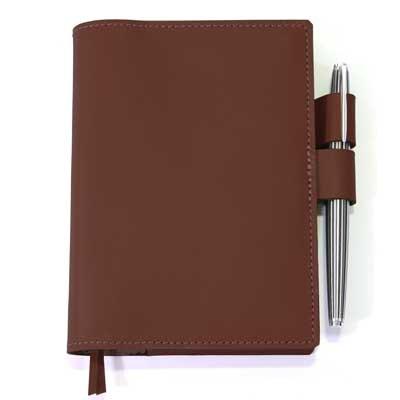 Hobonichi Techo Original A6 Size Leather Notebook with Brown Leather Cover
Hobonichi Techo Original A6 Size Leather Notebook with Brown Leather Cover