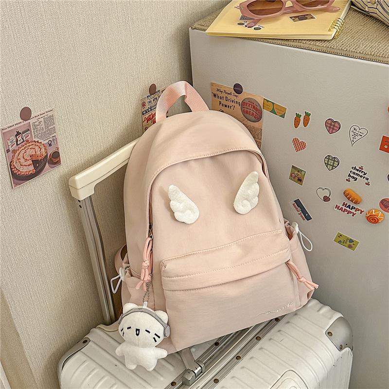 Solid Color Student Schoolbag Women s Backpack Small
Solid Color Student Schoolbag Women s Backpack Small