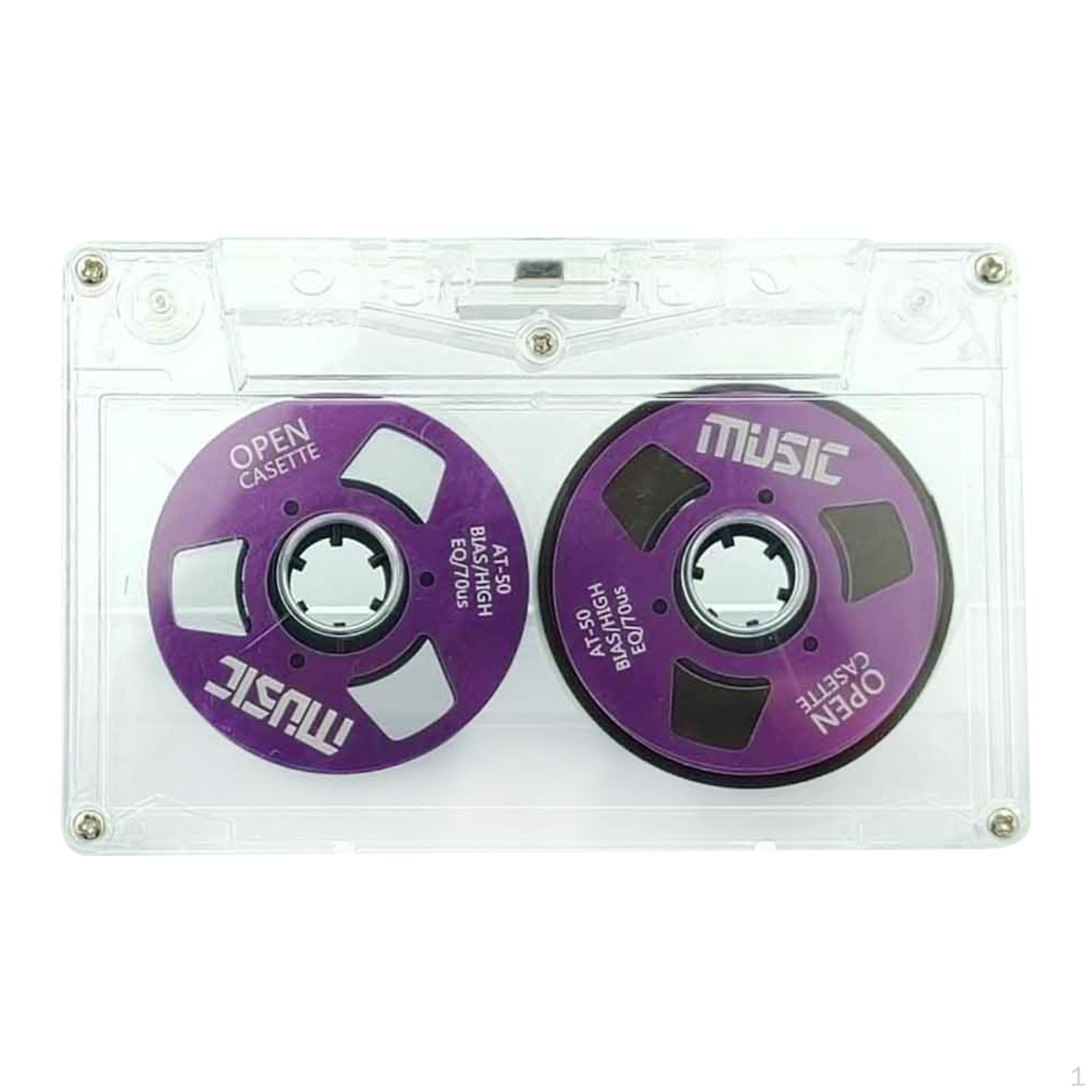 Tape Blank Cassette Recordable Conference Meeting Words PP Material Compact Suitable for Memo Size Фіолетовий
Tape Blank Cassette Recordable Conference Meeting Words PP Material Compact Suitable for Memo Size Фіолетовий