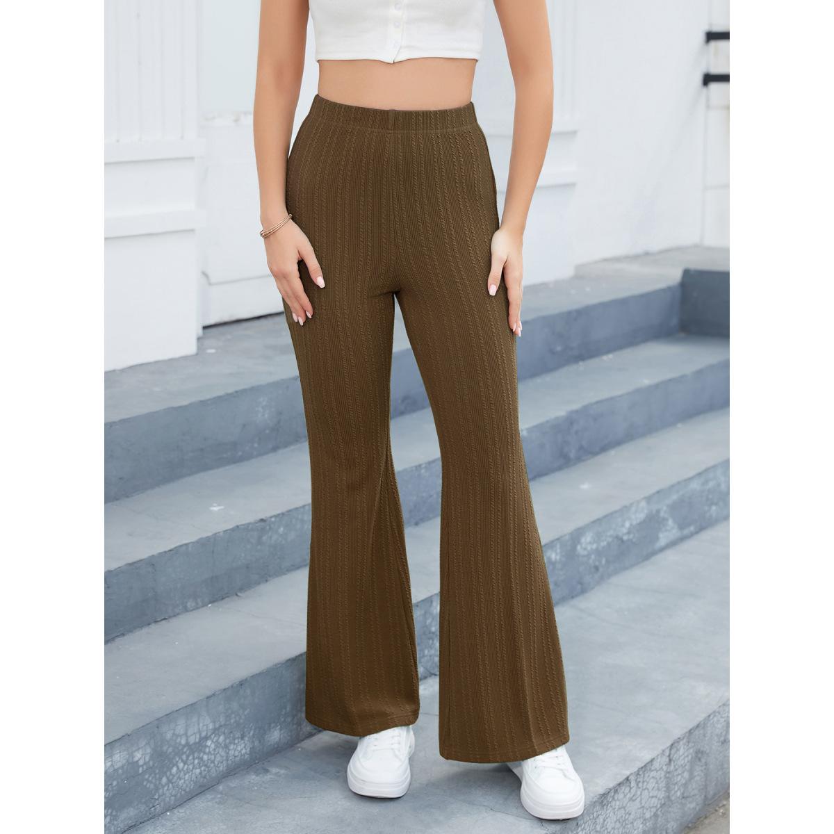 Women s Solid Color Striped Skinny High Waisted Sports Lounge Pants Clothes Sale S коричневий
Women s Solid Color Striped Skinny High Waisted Sports Lounge Pants Clothes Sale S коричневий