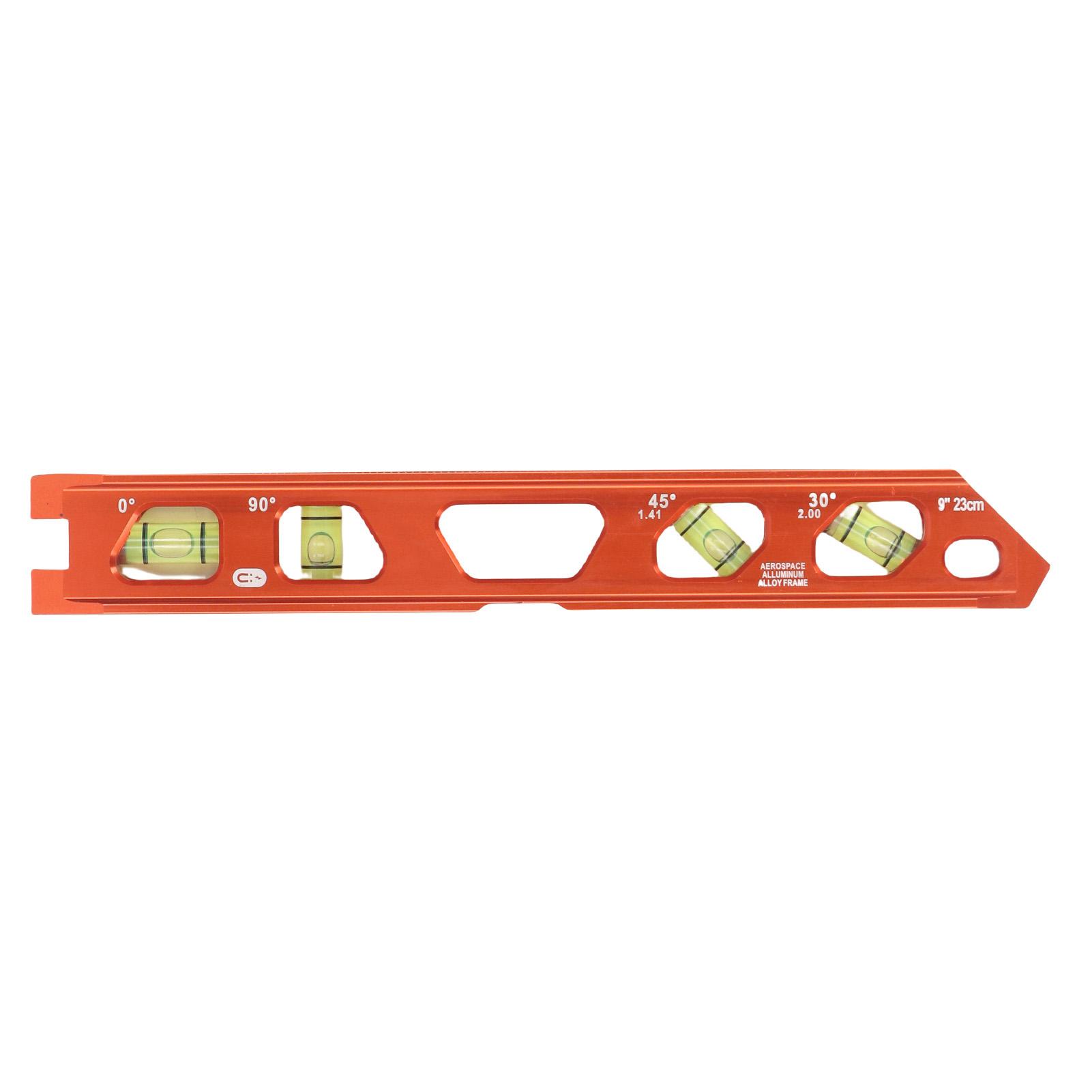Bubble Level Ruler 0° 30° 45° 90° 4 Angles 4 Strong Magnets V Slot Accurate Bubble Spirit Level Magn
Bubble Level Ruler 0° 30° 45° 90° 4 Angles 4 Strong Magnets V Slot Accurate Bubble Spirit Level Magn
