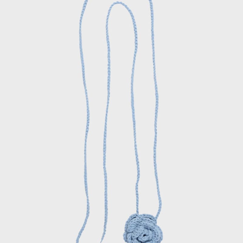 Eireve CROCHET ROSE MULTI NECKLACE (BABY BLUE) baby blue
Eireve CROCHET ROSE MULTI NECKLACE (BABY BLUE) baby blue