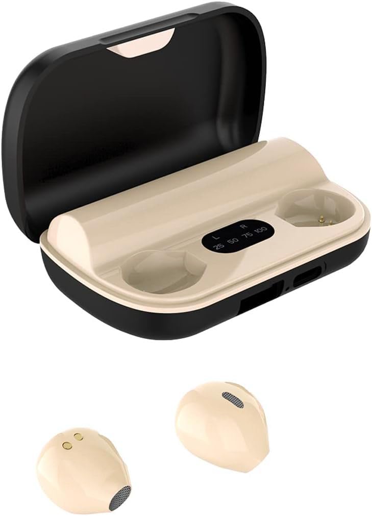 SZHTFX Stealth Bluetooth Single Left and Right Separated TWS Advanced Touch Power Ultra IPX5 Wireless Technical Compliance Compatible with All Android
SZHTFX Stealth Bluetooth Single Left and Right Separated TWS Advanced Touch Power Ultra IPX5 Wireless Technical Compliance Compatible with All Android