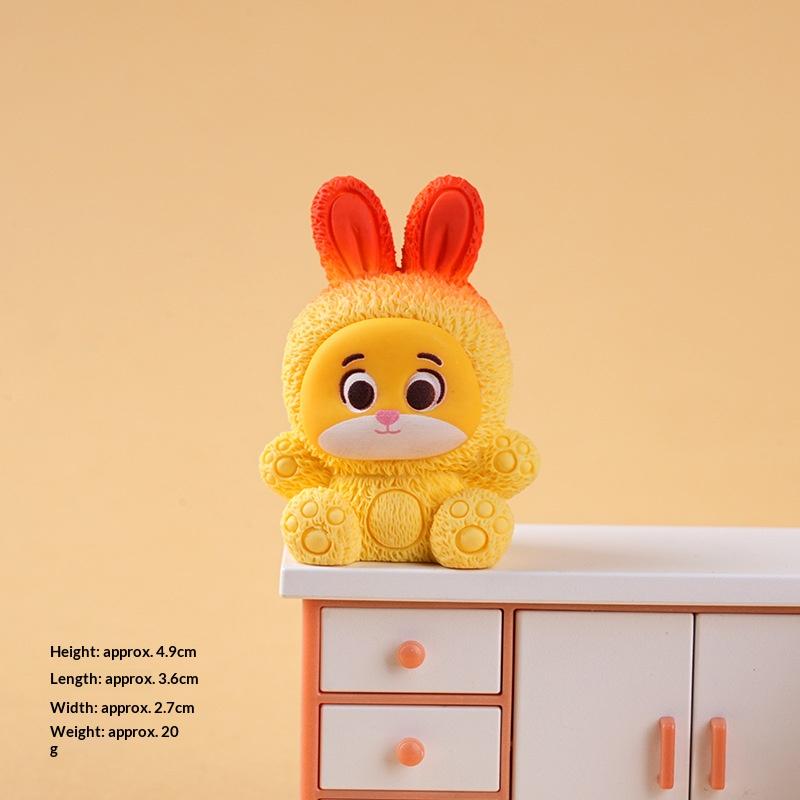 Non-Toxic New Mao Flu Crazy Animal Rabbit Police Officer Resin Blind Box Blind Bag Ornament Cartoon Cute Desktop Car Gift
Non-Toxic New Mao Flu Crazy Animal Rabbit Police Officer Resin Blind Box Blind Bag Ornament Cartoon Cute Desktop Car Gift