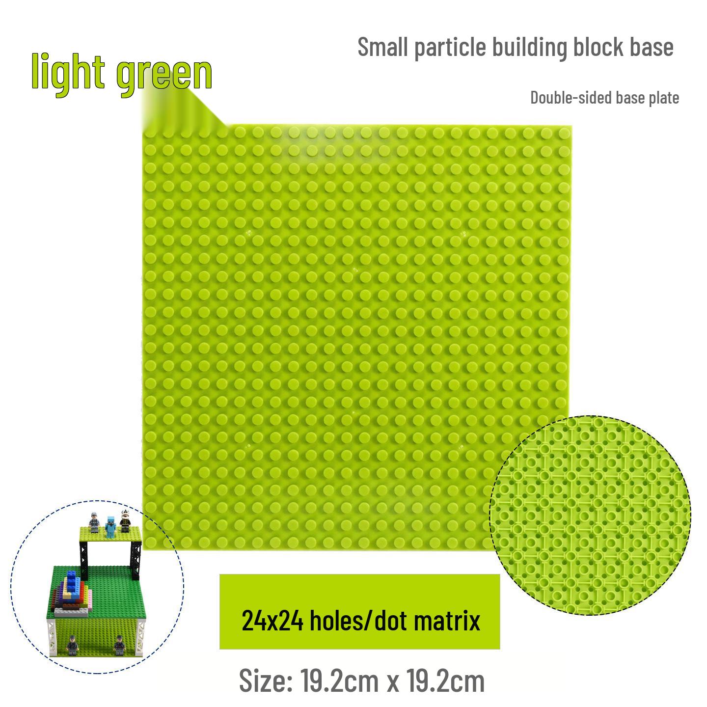 Double-Sided 24x24 Building Block Baseplate for Children s MOC Creations 19.2cm*19.2cm Compatible with LEGO
Double-Sided 24x24 Building Block Baseplate for Children s MOC Creations 19.2cm*19.2cm Compatible with LEGO