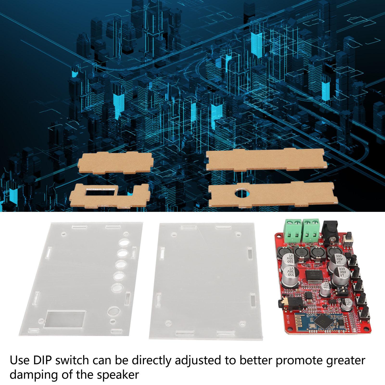 Bluetooth Amplifier Board TDA7492P 50W and 50W 2.1 Channel DC 8‑25V Home Sound Amplifier Board for
Bluetooth Amplifier Board TDA7492P 50W and 50W 2.1 Channel DC 8‑25V Home Sound Amplifier Board for