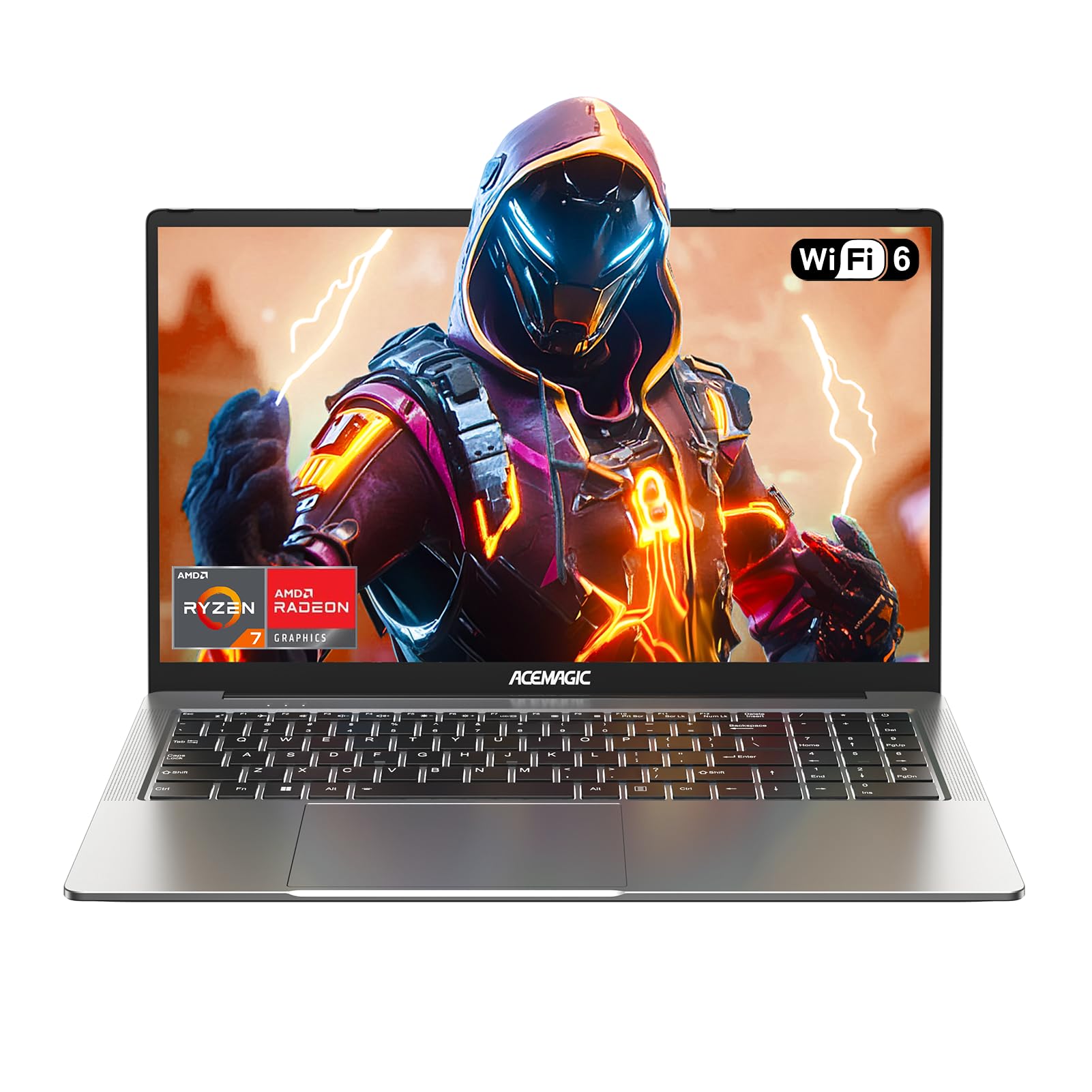 Ноутбук ACEMAGIC Ігровий Процесор AMD Ryzen 7 5700U 2024 Нове видання Ігровий ПК Дюймовий ноутбук Комфортніше До 16 ГБ пам’яті 512 ГБ NVMe SSD сірий колір
Ноутбук ACEMAGIC Ігровий Процесор AMD Ryzen 7 5700U 2024 Нове видання Ігровий ПК Дюймовий ноутбук Комфортніше До 16 ГБ пам’яті 512 ГБ NVMe SSD сірий колір