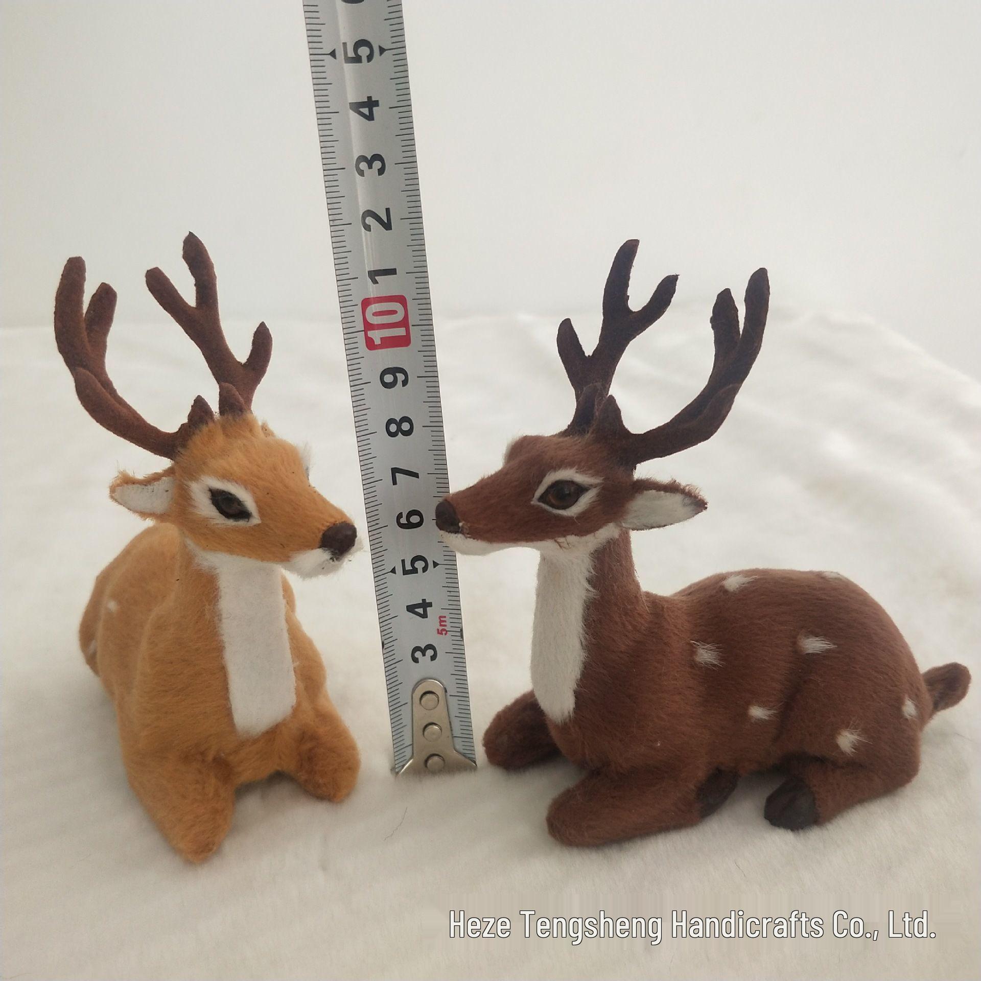 Креативные рождественские украшения в виде оленей: Сливовые фигурки пары оленей и северных оленей для праздничных украшений 9cm
Креативные рождественские украшения в виде оленей: Сливовые фигурки пары оленей и северных оленей для праздничных украшений 9cm