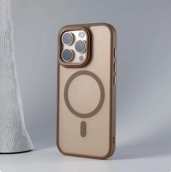 Solid Color Magnetic Full Coverage Phone Case for iPhone 14-17 Pro Max, 15-16 Pro, Drop Protection, Simple Design 14 Pro пустынный/золотой
Solid Color Magnetic Full Coverage Phone Case for iPhone 14-17 Pro Max, 15-16 Pro, Drop Protection, Simple Design 14 Pro пустынный/золотой