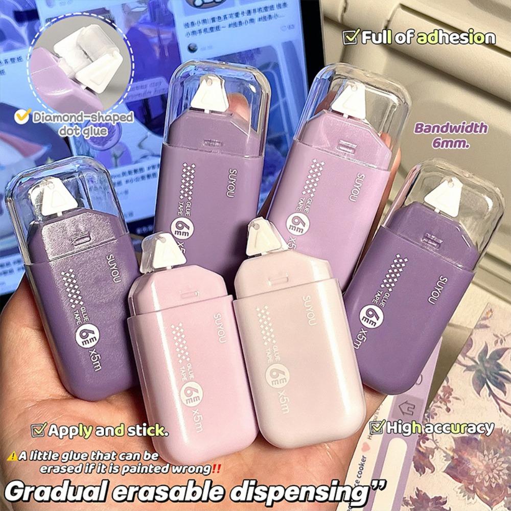 6pcs Diamond-shaped Dot Glue Tape Gradient Color Double-sided Adhesive Tape Student
6pcs Diamond-shaped Dot Glue Tape Gradient Color Double-sided Adhesive Tape Student