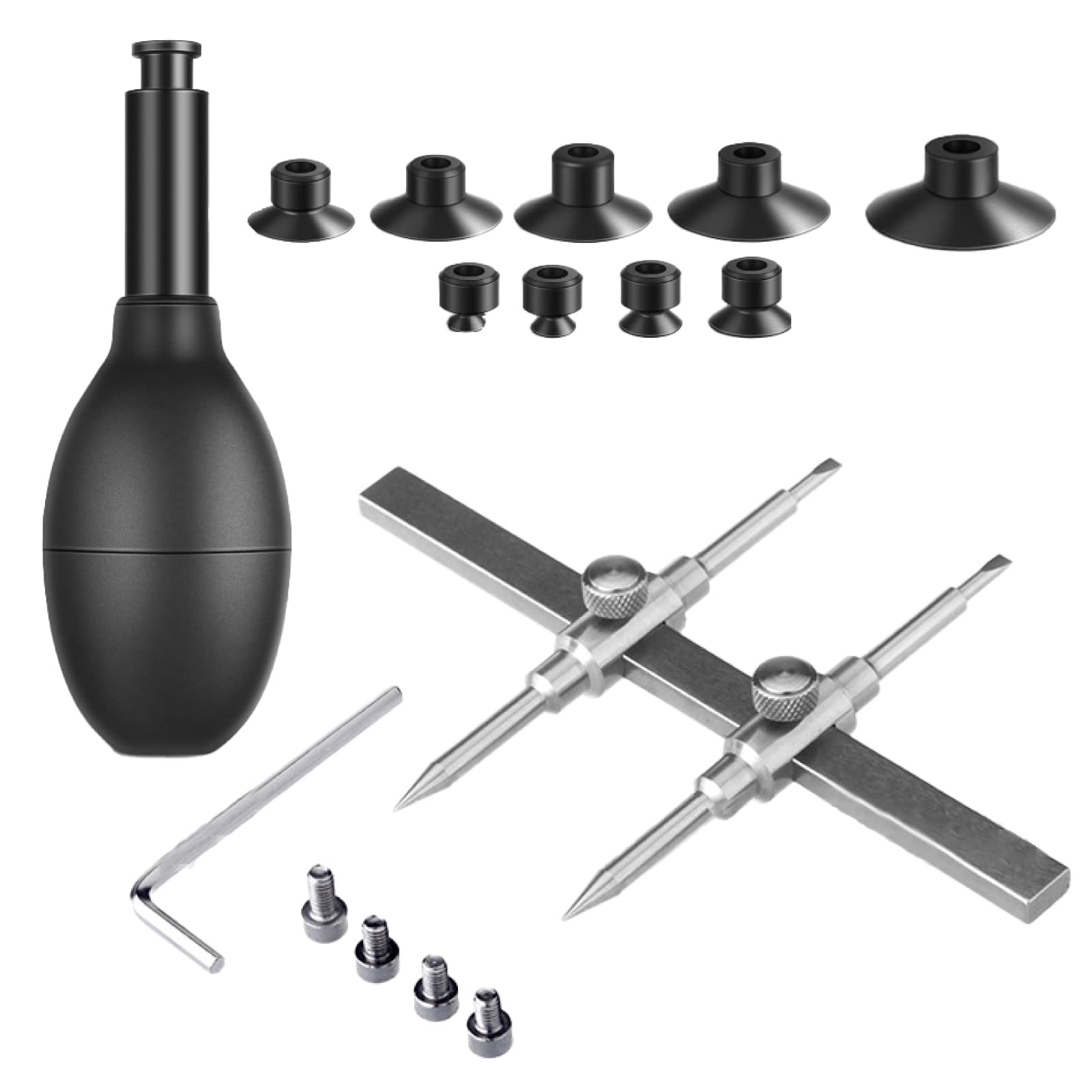 nijimomo Lens Soccer Lens Wrench Suction 9 Crab Eye Lens Opener Set, Cup, Types, Wrench, (Black) чорний
nijimomo Lens Soccer Lens Wrench Suction 9 Crab Eye Lens Opener Set, Cup, Types, Wrench, (Black) чорний