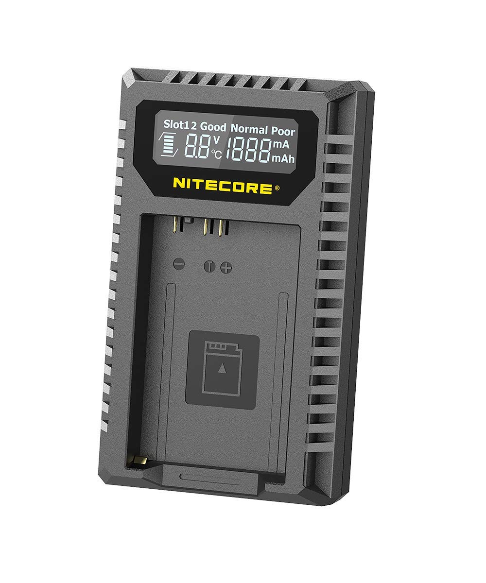 Nitecore UCN5 Dual-Slot USB-C QC Charger for Canon LP-E17 Battery
Nitecore UCN5 Dual-Slot USB-C QC Charger for Canon LP-E17 Battery