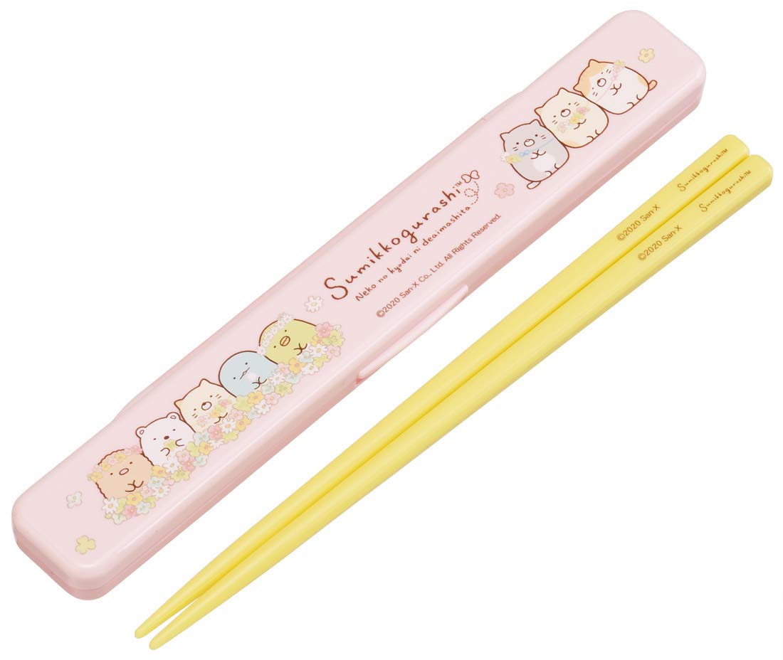 Skater Chopsticks Chopstick Box Set 18cm Silver Ion Antibacterial Sumikkogurashi Cat Siblings Made in Japan ABC3AG Ag+
Skater Chopsticks Chopstick Box Set 18cm Silver Ion Antibacterial Sumikkogurashi Cat Siblings Made in Japan ABC3AG Ag+