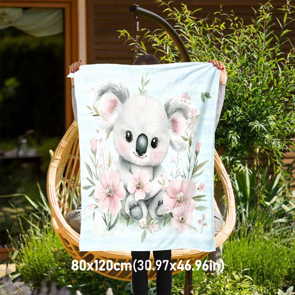 1pc Koala Flowers Outdoor Flannel Blanket Soft Warm All-Season Throw for Sofa Bed Car Camping Office, Cozy Gift Idea1315S 80x120cm(31x47inch)
1pc Koala Flowers Outdoor Flannel Blanket Soft Warm All-Season Throw for Sofa Bed Car Camping Office, Cozy Gift Idea1315S 80x120cm(31x47inch)