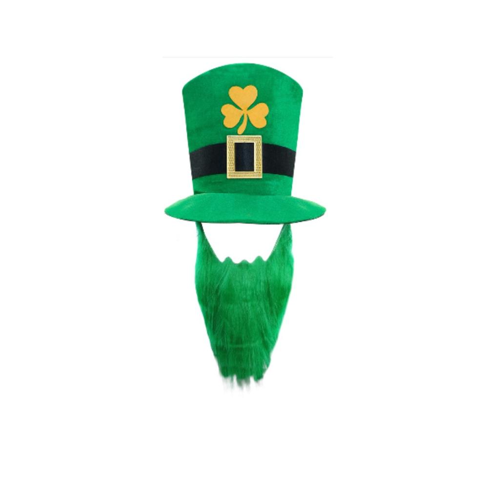 10pcs St. Patrick s Day Green Hat Beard Costume Sock Necklace Glasses Bracelet Vest Tie Festival Birthday Party Decor Supplies Option 1
10pcs St. Patrick s Day Green Hat Beard Costume Sock Necklace Glasses Bracelet Vest Tie Festival Birthday Party Decor Supplies Option 1