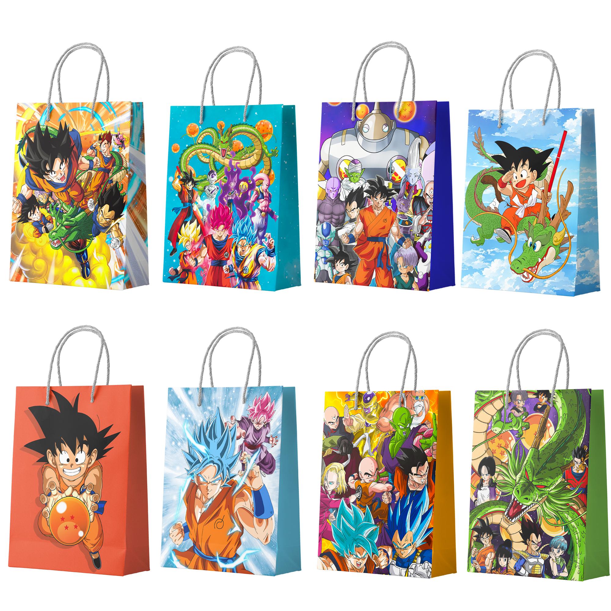Dragon Ball Paper Bag, Dragon Ball Birthday Decoration Birthday Gift Packaging Bag Candy Bag Dragon Ball Birthday Decoration 24pcs
Dragon Ball Paper Bag, Dragon Ball Birthday Decoration Birthday Gift Packaging Bag Candy Bag Dragon Ball Birthday Decoration 24pcs
