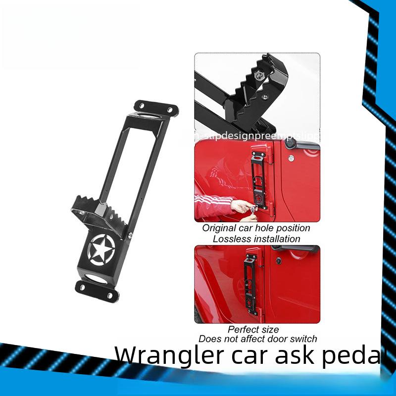 Подходит для JeepJEEPShepherd, специальная педаль для двери автомобиля, складная дверь, модифицированные детали для лазания, внешнее украшение
Подходит для JeepJEEPShepherd, специальная педаль для двери автомобиля, складная дверь, модифицированные детали для лазания, внешнее украшение