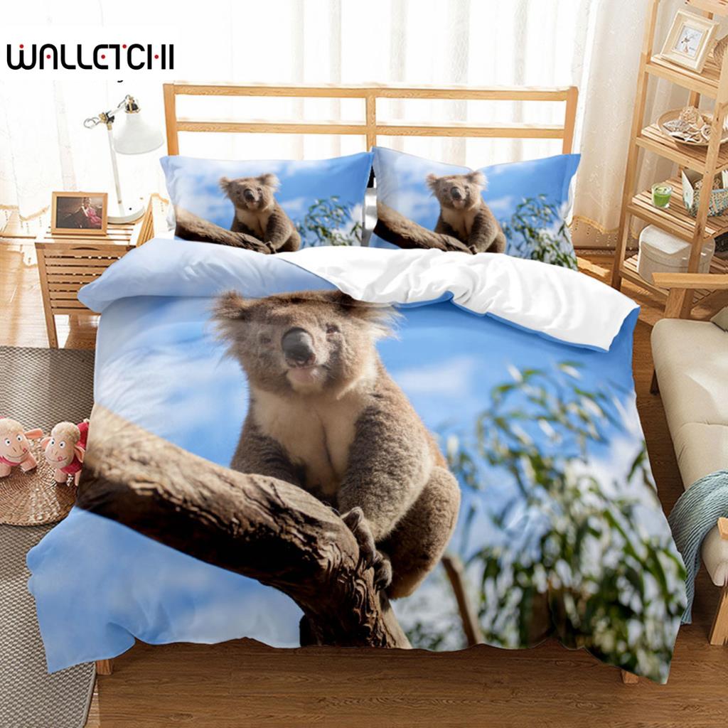 Koala Bear Cute Duvet Cover Set, Fashion Bedding Set, Soft Comfortable Breathable Duvet Cover, For Bedroom Guest Room Decor EU single(135x200cm)
Koala Bear Cute Duvet Cover Set, Fashion Bedding Set, Soft Comfortable Breathable Duvet Cover, For Bedroom Guest Room Decor EU single(135x200cm)