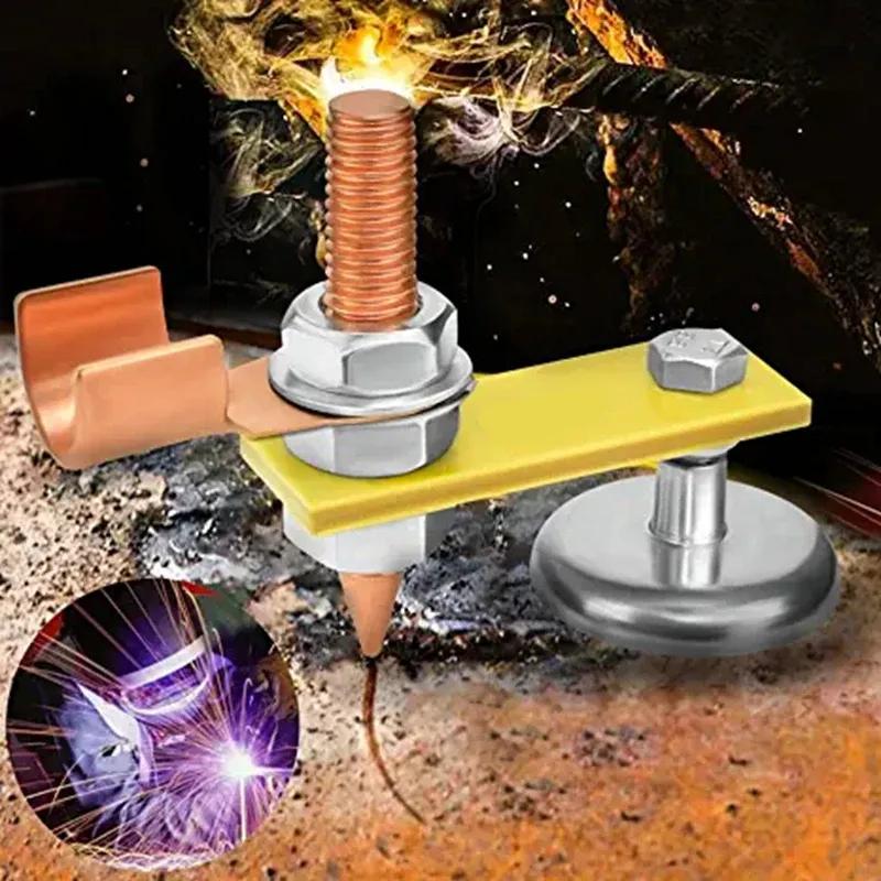 Welding Magnet Head Magnetic Welding Fix Ground Clamp Single/Double Strong Magnetic Welding Support for Electric Welding Ground single head
Welding Magnet Head Magnetic Welding Fix Ground Clamp Single/Double Strong Magnetic Welding Support for Electric Welding Ground single head