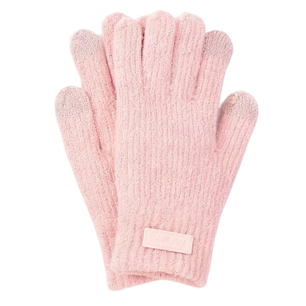 Women s Knitted Warm Plush Gloves Fashionable and Versatile Elastic Cuff Soft Warm Cycling Gloves Thermal Knitted Driving Gloves рожевий
Women s Knitted Warm Plush Gloves Fashionable and Versatile Elastic Cuff Soft Warm Cycling Gloves Thermal Knitted Driving Gloves рожевий