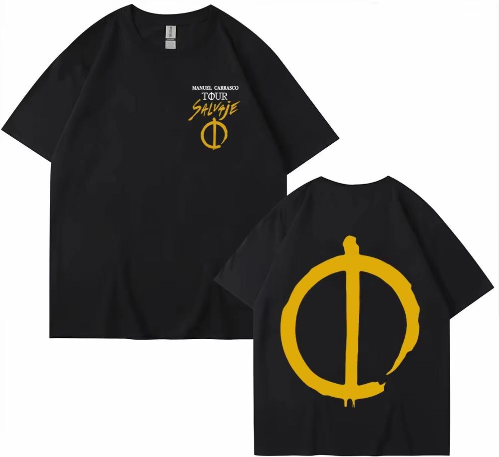 Rapper Manuel Carrasco Salvaje Tour 2026 Graphic T Shirt Vintage Fashion Hip Hop Cotton T Shirts Men Women Comfort summer Top S
Rapper Manuel Carrasco Salvaje Tour 2026 Graphic T Shirt Vintage Fashion Hip Hop Cotton T Shirts Men Women Comfort summer Top S