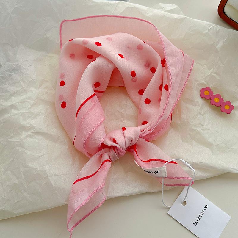 Spring and Summer Fresh and Breathable Women s Soft Artistic Decorative Small Silk Scarf Floral Cotton and Linen Square Scarf
Spring and Summer Fresh and Breathable Women s Soft Artistic Decorative Small Silk Scarf Floral Cotton and Linen Square Scarf