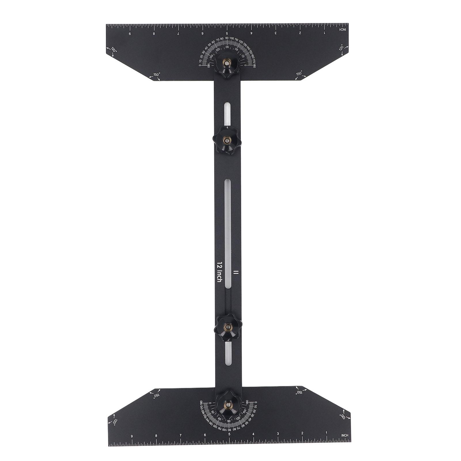 Алюминиевый шаблон для ступеней лестницы, инструмент для шаблона, вращающийся на 360 градусов, регулируемая длина и угол наклона
Алюминиевый шаблон для ступеней лестницы, инструмент для шаблона, вращающийся на 360 градусов, регулируемая длина и угол наклона