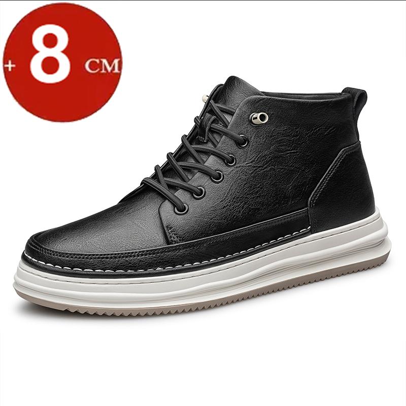 Повседневные кроссовки средней высоты на молнии из натуральной кожи, обувь для увеличения роста для мужчин 6 см 8 см, обувь-лифт, увеличивающая рост, обувь на плоской подошве 41
Повседневные кроссовки средней высоты на молнии из натуральной кожи, обувь для увеличения роста для мужчин 6 см 8 см, обувь-лифт, увеличивающая рост, обувь на плоской подошве 41