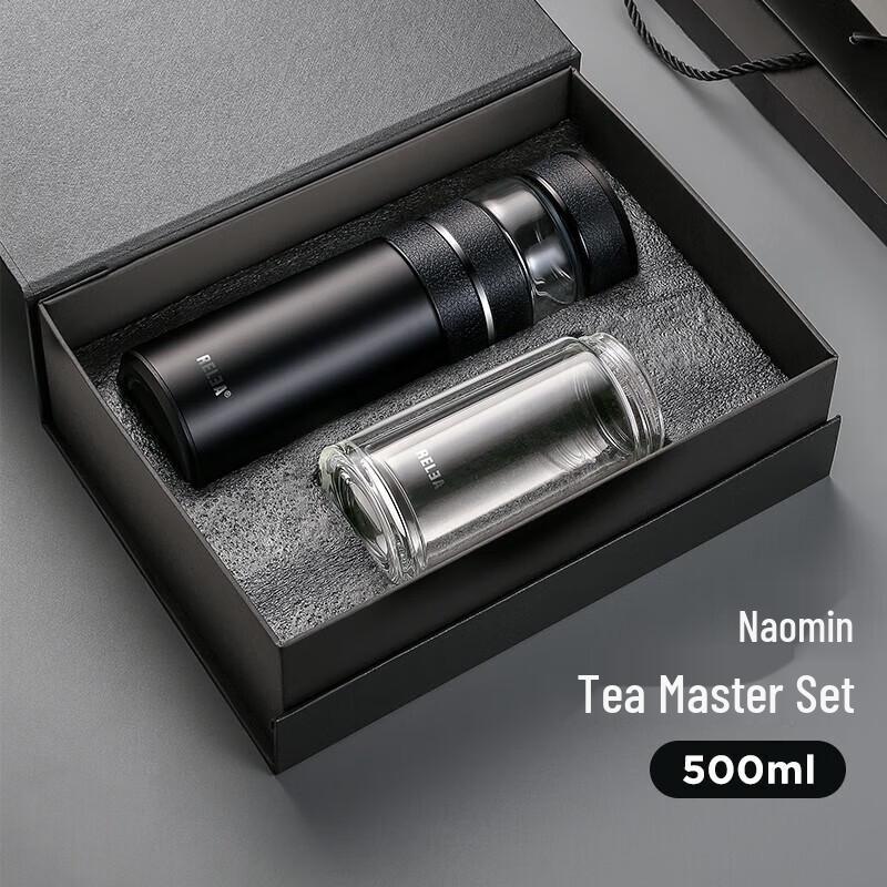 RELEA Double-Layer Tea Infuser Glass Water Bottle
RELEA Double-Layer Tea Infuser Glass Water Bottle