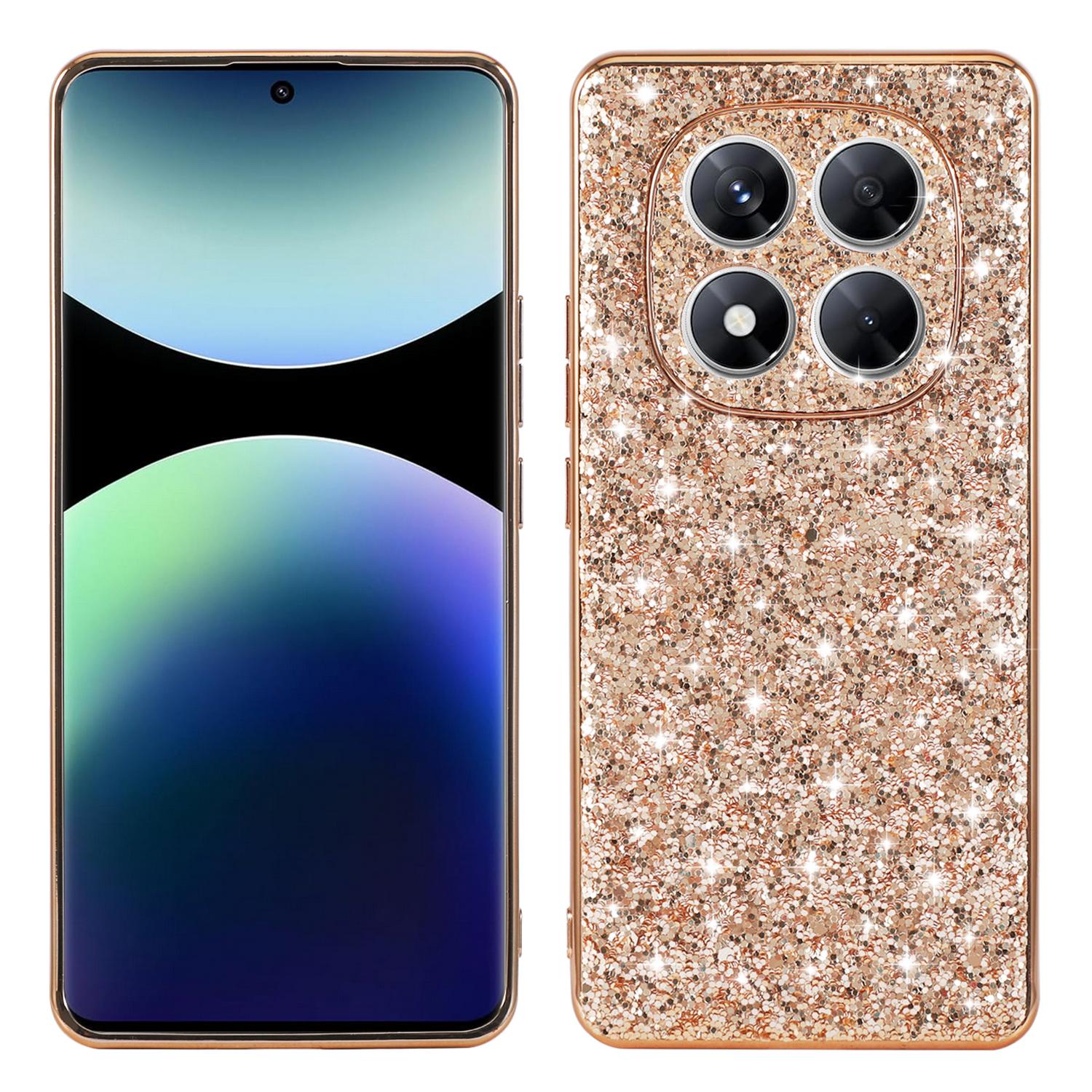 Чохол для Xiaomi Redmi Note 14 Pro 4G TPU+PC Блискучий Глітер Задня Кришка Телефону Gold
Чохол для Xiaomi Redmi Note 14 Pro 4G TPU+PC Блискучий Глітер Задня Кришка Телефону Gold