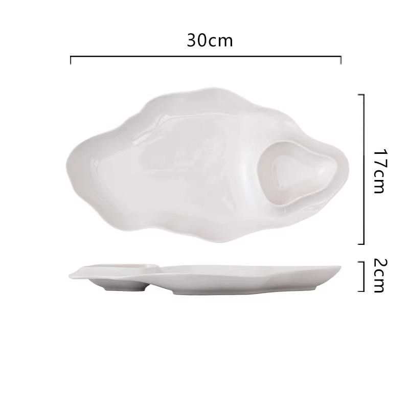 BEPAN 1PC Dumpling Plate with Vinegar Dish Creative Special Shape Restaurant Home Use French Fries Dumpling Plate Tableware Household
BEPAN 1PC Dumpling Plate with Vinegar Dish Creative Special Shape Restaurant Home Use French Fries Dumpling Plate Tableware Household