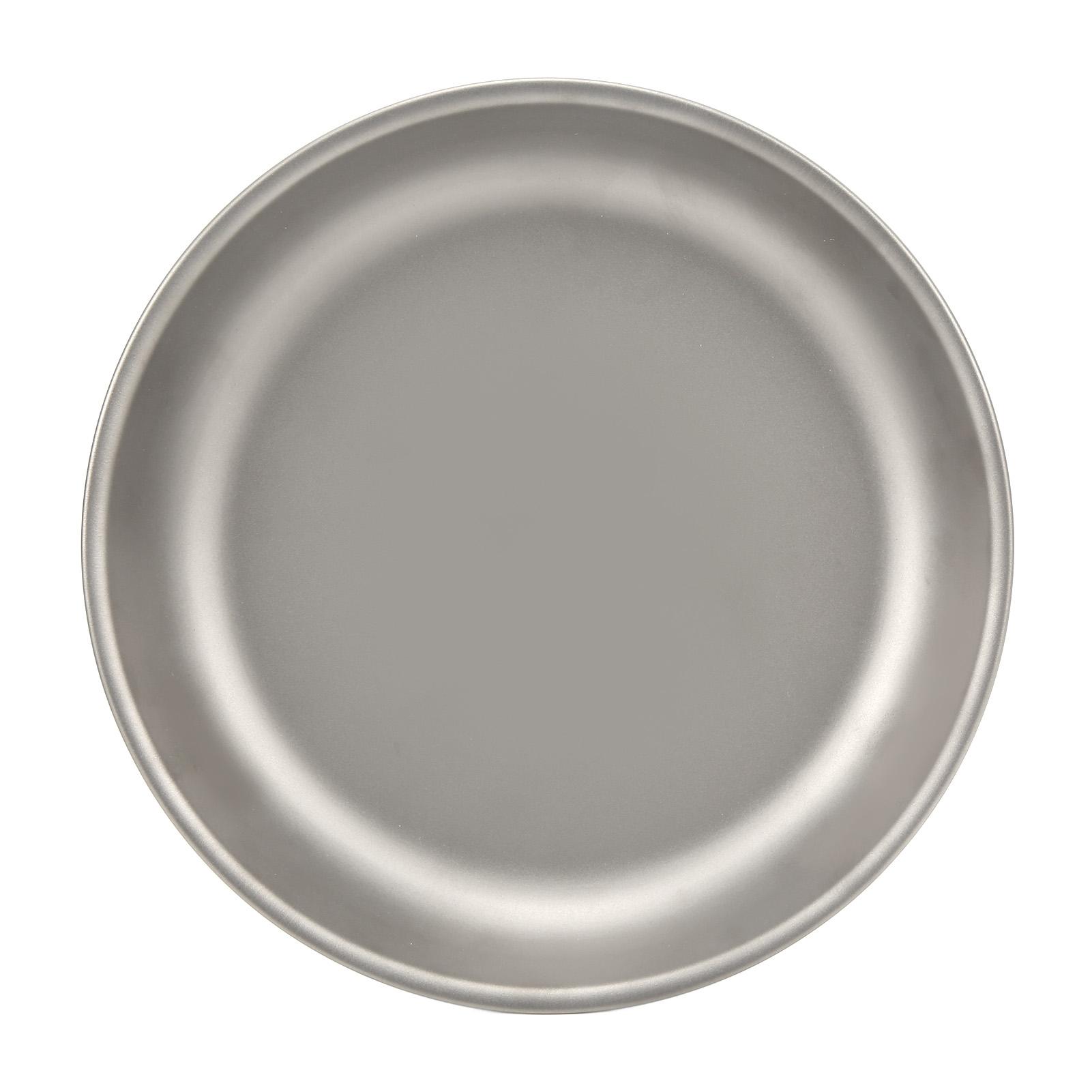 Titanium Frying Pan 7.5in Diameter Ultralight Eco Friendly High Temp Resistant Titanium Plate Dish
Titanium Frying Pan 7.5in Diameter Ultralight Eco Friendly High Temp Resistant Titanium Plate Dish