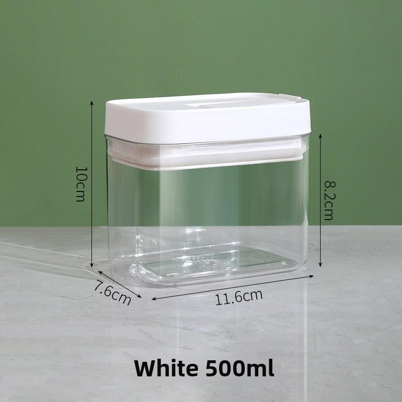 Защищенные от насекомых пищевые герметичные зерновые и крупы кухонные сухие продукты влагонепроницаемые банки для хранения 500ML-1PC
Защищенные от насекомых пищевые герметичные зерновые и крупы кухонные сухие продукты влагонепроницаемые банки для хранения 500ML-1PC