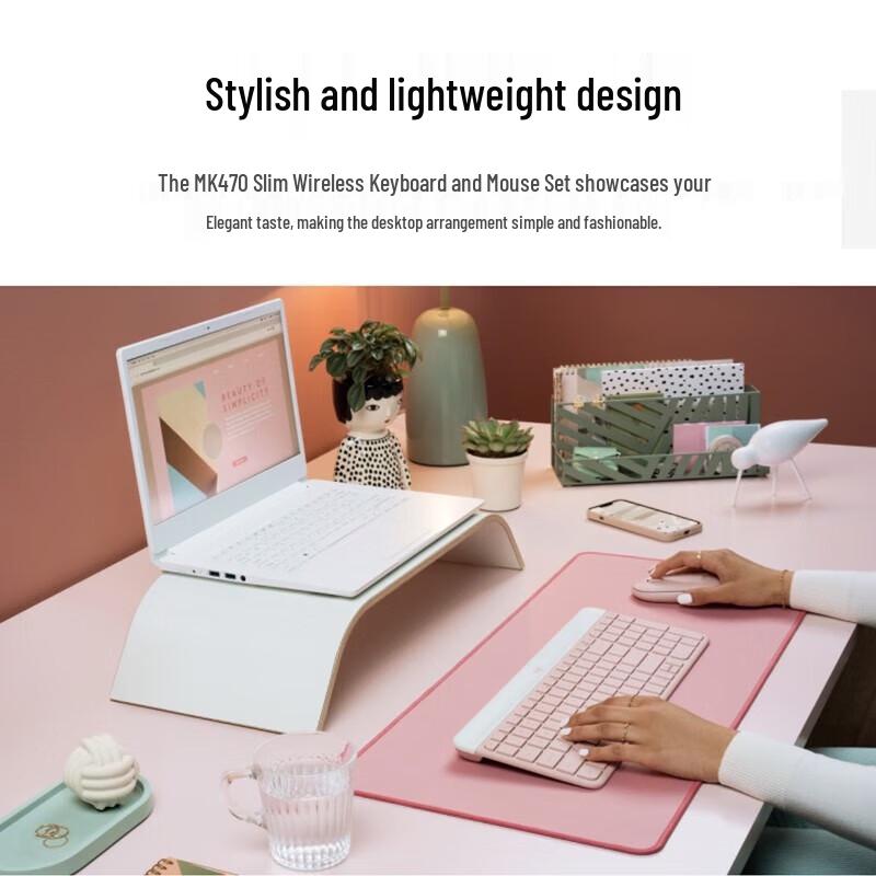 Logitech MK470 Wireless Silent Keyboard and Mouse Combo
Logitech MK470 Wireless Silent Keyboard and Mouse Combo