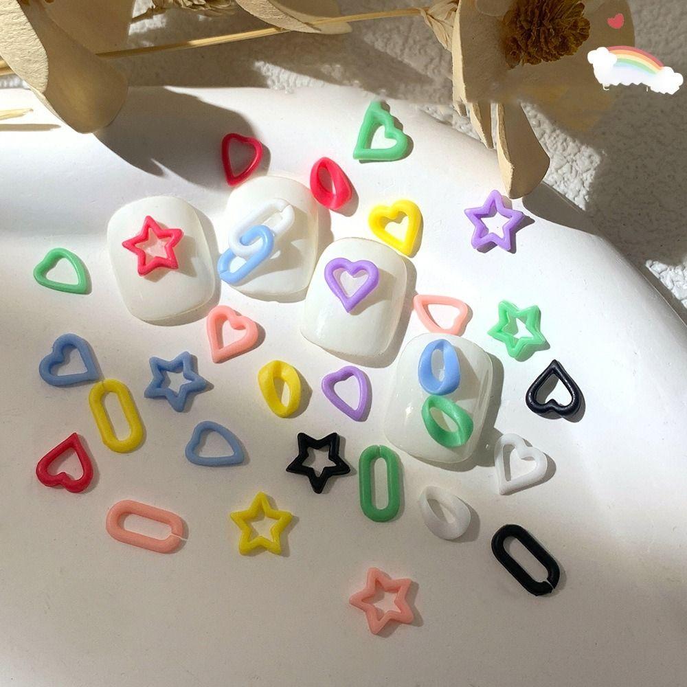 50pcs/bag 3D Cutout Nail Ornament Cute Dopamine Nail Drill Circle Resin Nail Ornament Manicurist 50 pcs random style 2
50pcs/bag 3D Cutout Nail Ornament Cute Dopamine Nail Drill Circle Resin Nail Ornament Manicurist 50 pcs random style 2