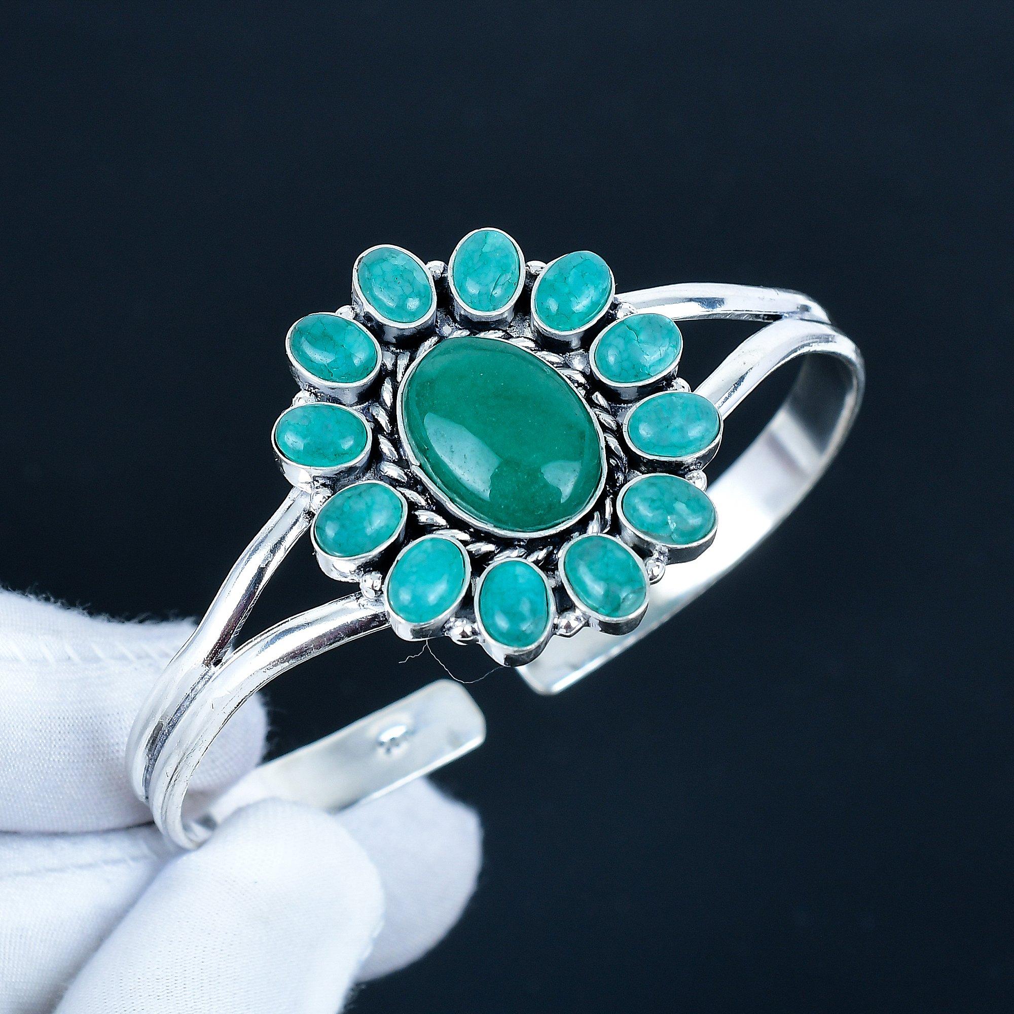 Зеленый Оникс Драгоценный Камень Ручной Работы Манжета Браслет 925 Стерлинговое Серебро Манжета Браслет, Зеленый Оникс Форма Цветка Браслет Для Жены, Унисекс Браслет, Подарок Любви 7 зелёный
Зеленый Оникс Драгоценный Камень Ручной Работы Манжета Браслет 925 Стерлинговое Серебро Манжета Браслет, Зеленый Оникс Форма Цветка Браслет Для Жены, Унисекс Браслет, Подарок Любви 7 зелёный