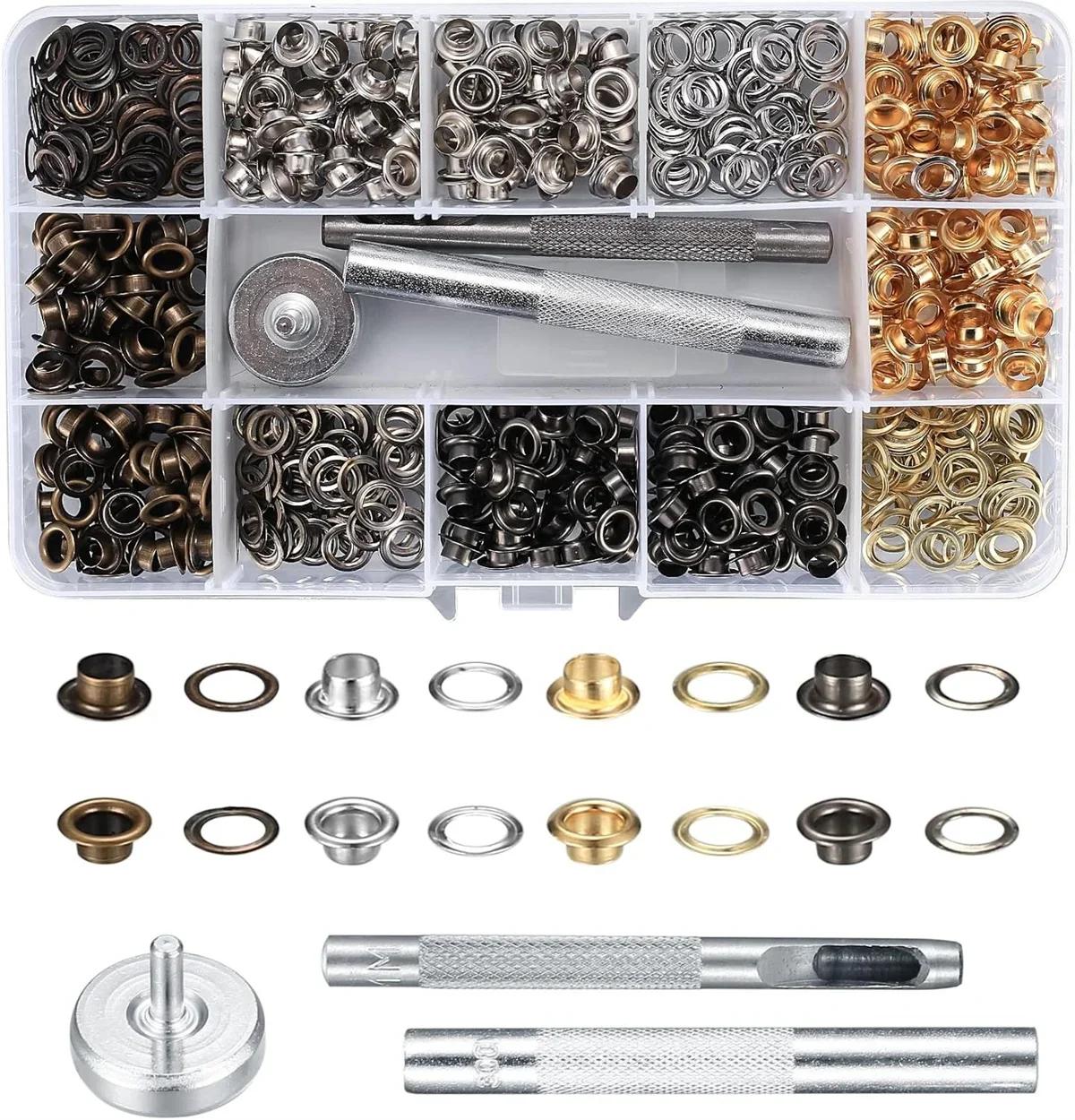 Набор инструментов для металлических люверсов 400 шт., люверсы, внутренний диаметр 5 мм, круглые кольца для одежды, обуви, сумок, кожаных изделий, своими руками
Набор инструментов для металлических люверсов 400 шт., люверсы, внутренний диаметр 5 мм, круглые кольца для одежды, обуви, сумок, кожаных изделий, своими руками