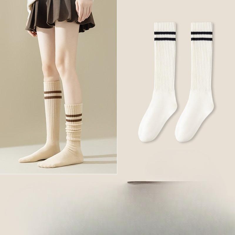 Spring and Summer Style Two-Strand Vertical Stripes Padded Stockings - Do Not Slip Off - Versatile Leggings for Women 1 pair белый
Spring and Summer Style Two-Strand Vertical Stripes Padded Stockings - Do Not Slip Off - Versatile Leggings for Women 1 pair белый