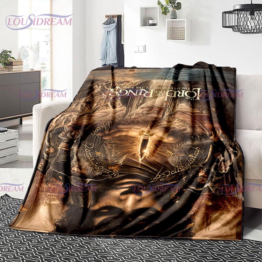 Класичний фільм L-Lord of the R-Rings Pattern Фланелева ковдра для офісу Теплий і зручний диван Дорожня ковдра 180cm x 230cm
Класичний фільм L-Lord of the R-Rings Pattern Фланелева ковдра для офісу Теплий і зручний диван Дорожня ковдра 180cm x 230cm