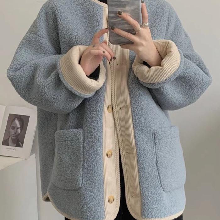 Women s Retro Lambswool Contrast Color Mid-Length Top - Autumn/Winter Collection M синій
Women s Retro Lambswool Contrast Color Mid-Length Top - Autumn/Winter Collection M синій