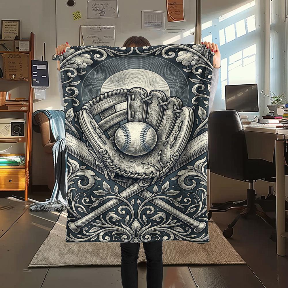 1PC Baseball bat Print FlAannel Blanket, High quality Comfortable for All Seasons, Home Decor, Warmth and Comfort 80cm x 120cm
1PC Baseball bat Print FlAannel Blanket, High quality Comfortable for All Seasons, Home Decor, Warmth and Comfort 80cm x 120cm